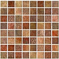 SomerTile 7.75x7.75-inch Mosaico Valise 1 Decor Ceramic Wall Tiles (Pack of 10)