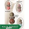 Essential guidepost on waves Native Jjp Ardent Designs Sterling Silver 'Nitesh' Gemstone Earrings
