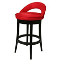 Urbana 30-inch Wood Swivel Bar Stool