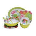 French Bull 'Spirals' 12-piece Boxed Melamine Dinnerware Set