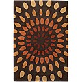 Hand-tufted Oleander New Zealand Wool Rug (7'9 x 10'6)