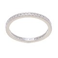 10k White Gold 1/3ct TDW Diamond Eternity Wedding Band (H-I, I2)