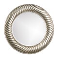 Mason Silver Round 22-inch Mirror