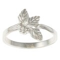 Black Hills Silver 3-leaf Grape Cluster Ring