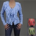 Kaelyn Max Women's Junior's Ruffled Blouse
