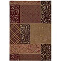 Adelia Hand-tufted Jewel Area Rug (5'4 x 7'7)