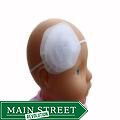 Bow Clippeez 2 Envy Itty Bitty White Flower Headband