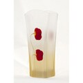 Hand Formed Poppy Flower Series Vase