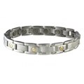 Sabona Executive Nails Head Duet Magnetic Bracelet