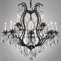 Regent Iron 12-light Chandelier