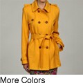 Tommy Hilfiger Women's Missy Double-breasted Trench Coat