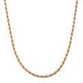 Caribe Gold 14k over Sterling Silver 22-inch Figaro Chain