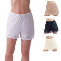 Illusion Women's Lace-trim Bloomers