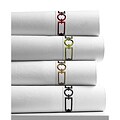 Chain Embroidered Egyptian Cotton 300 Thread Count Extra Deep Pocket Sheet Set