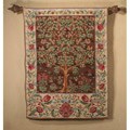 Tree of Life Earth and Sky Small Cotton Tapestry