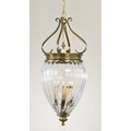 Murray Feiss F2356 Bernadette 4-light Aged Brass Hallway Chandelier