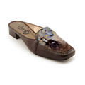 Icon Women's 'Carole-7' Leather Open-back Mule