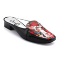 Icon Women's 'Carole-8' Leather Open-back Mules