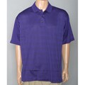 Aureus Men's Amethyst Tonal Argyle Mercerized Golf Polo