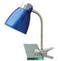 Free correlative resources on desk Table Student Blue Clip Lamp