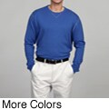 Oggi Moda Men's Cotton/ Cashmere Blend Pullover Sweater