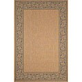 Vine Border Moss Green Rug (3'3 x 4'11)