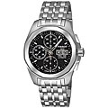Tissot Men's 'PRC 100 Automatic' Black Dial Chronograph Watch