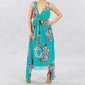 Madison Paige Women's Chiffon Floral Dress