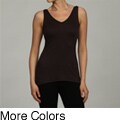 24/7 Comfort Women's Reversible V-back Tank Top