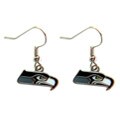 Seattle Seahawks Dangle Logo Earrings