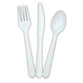 Premium Heavyweight White Plastic Forks (Case of 1,000)