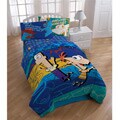Phineas & Ferb 4-piece Twin-size Bed in a Bag with Sheet Set