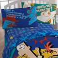 Phineas & Ferb Full-size 5-piece Bed in a Bag with Sheet Set