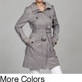 Kenneth Cole Women's Belted Trench Coat