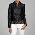 Black Rivet Women's Zip Front Jacket