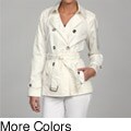 Nine West Women's Belted Trench Coat