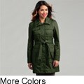 Kenneth Cole Women's Belted Trench Coat