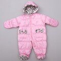 London Fog Newborn Girl's Pink Baby Pram Snowsuit