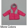 Oskosh Girl's Puffer Jacket with Scarf