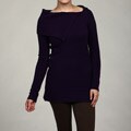 Grace Cashmere Women's Purple Plum Sweater FINAL SALE