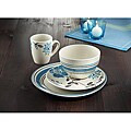 American Atelier Ashby Turquoise 16-piece Dinnerware Set