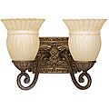 Traditional 2-light Bronze Wall Sconce