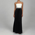 JS Boutique Women's Two-tone Beaded Ruched Dress
