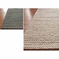 Handmade Braided Alexa Cable New Zealand Wool Rug (6 ' x 9 ')