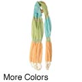 Lycra and Lurex Fringed Scarf (India)