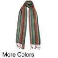 Striped Viscose Scarf (India)