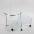 Polis Round Functional 3-tier Coffee Table