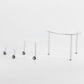 Zeema Triangle Functional 3-tier Coffee Table