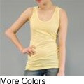 AtoZ Women's Cotton Scoop Neck Tank Top