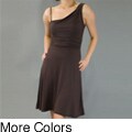 AtoZ Women's Modal Asymetrical Dress